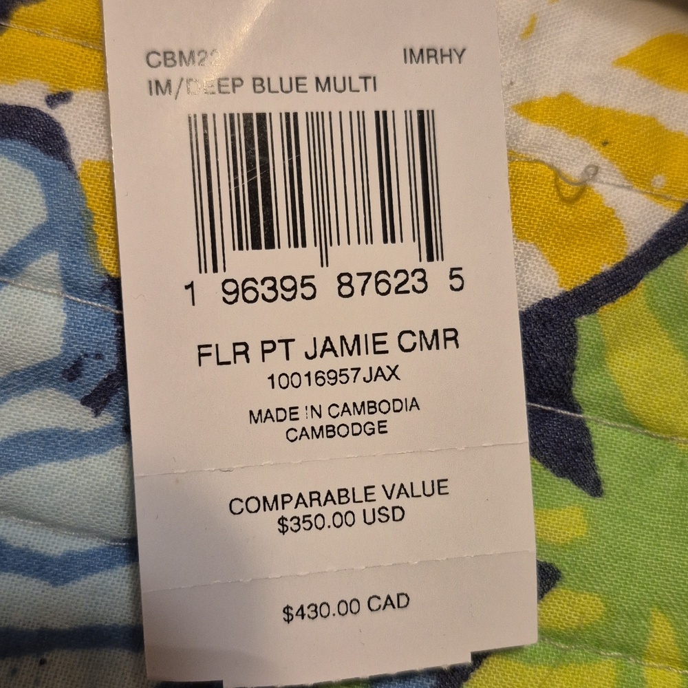 Coach Jamie Camera Crossbody Deep Blue Multi NWT - Picture 10 of 10